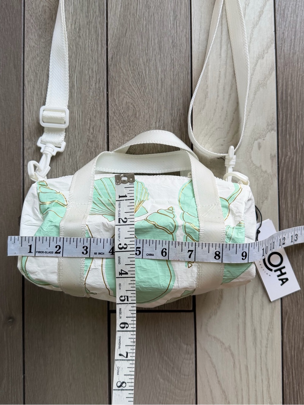ALOHA Collection Mini Mini Duffle / Sea Treasure / Mint - Picture 2 of 9